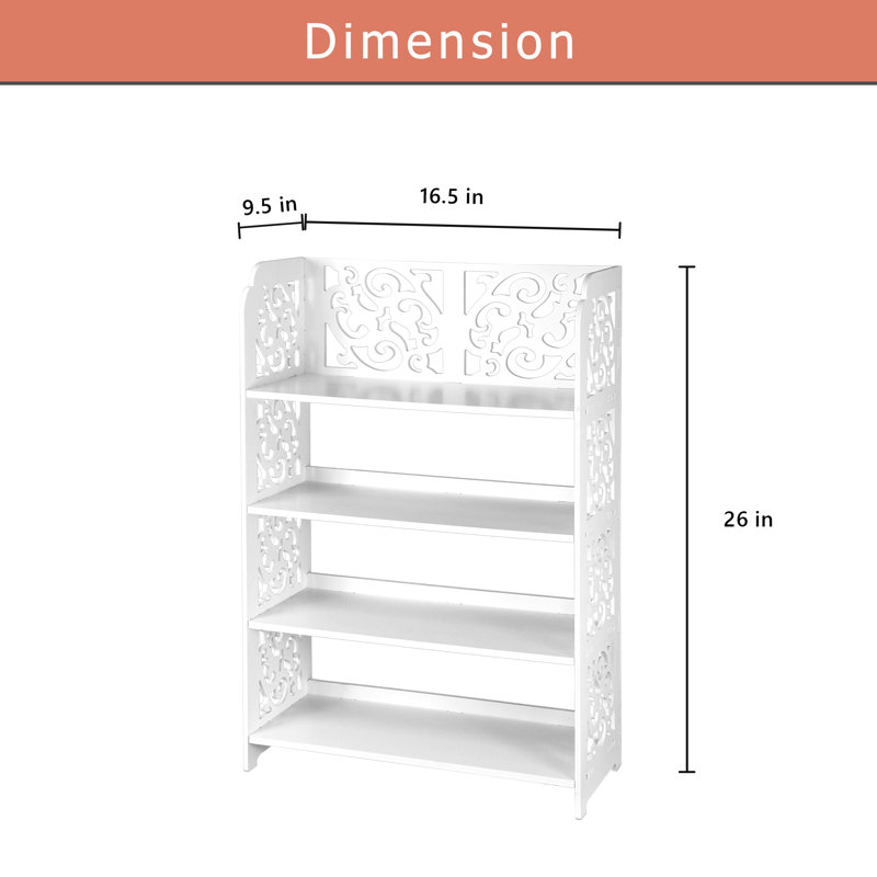 8 Pair Stackable Shoe Rack