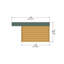 Glenmore 12 x 12 Ft. Tongue and Groove Log Cabin-37296833