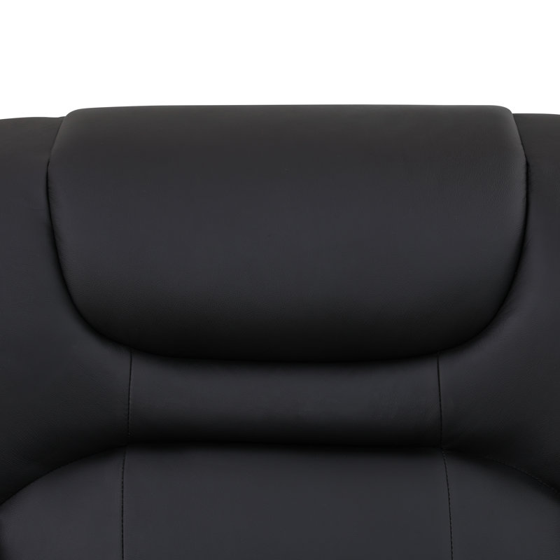 3-Piece Living Room Sofa Set, Black