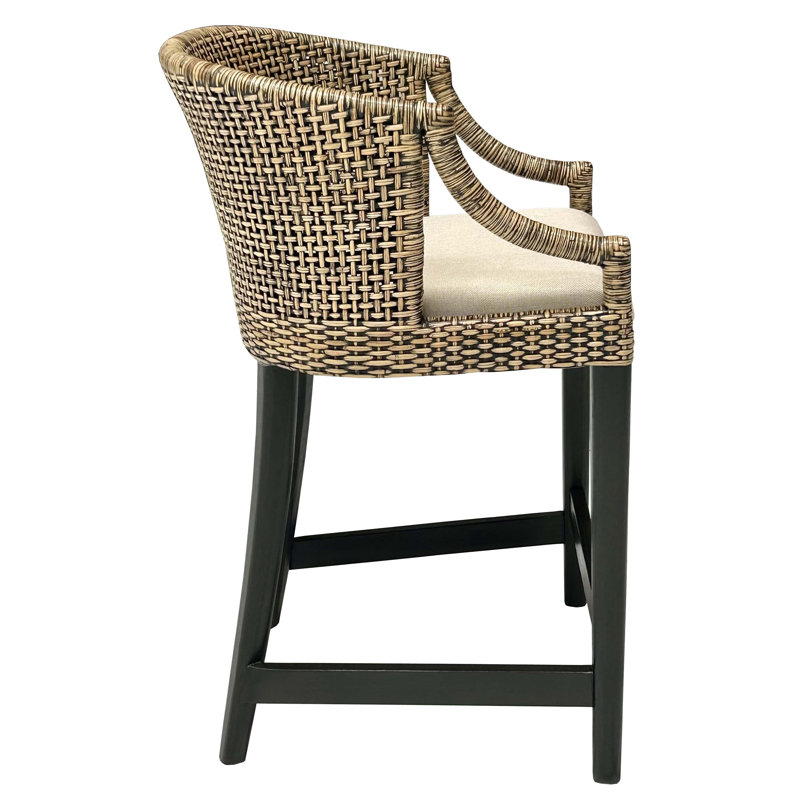 Tabouret de comptoir Paradera au fini antique