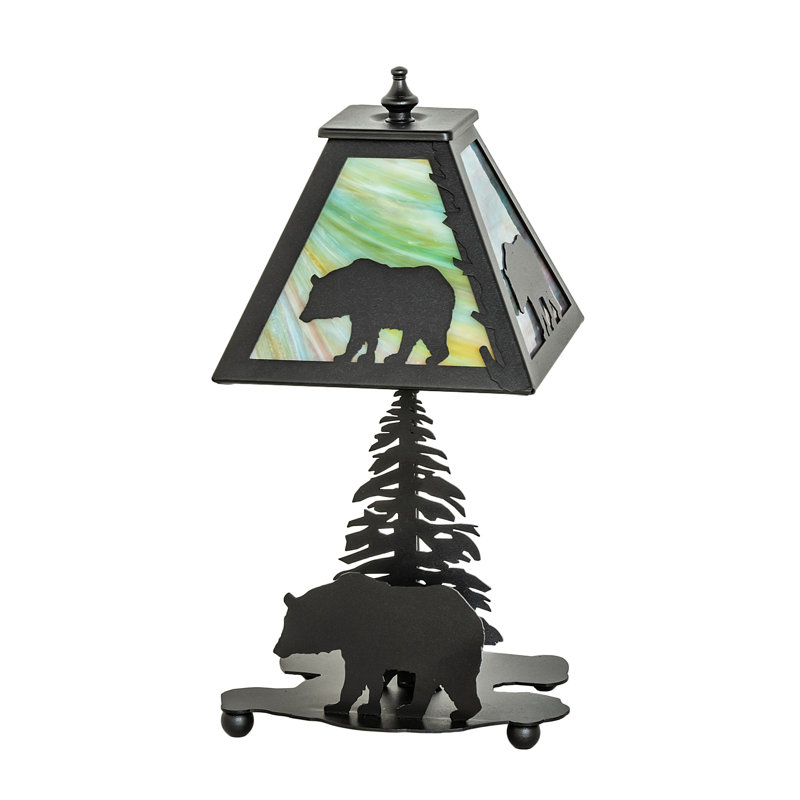 Rustic Lodge Table Lamp