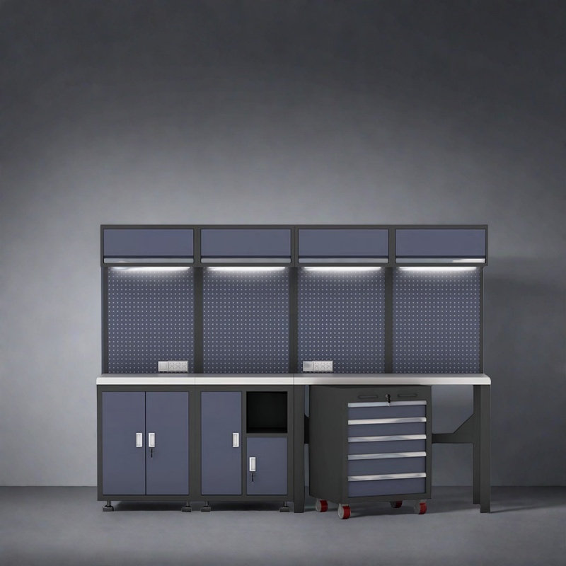 Workshop garage complete storage system set