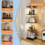 Glass 38 cm W Display Cabinet-598764259
