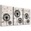 3 Piece Wrapped Canvas Wall Art