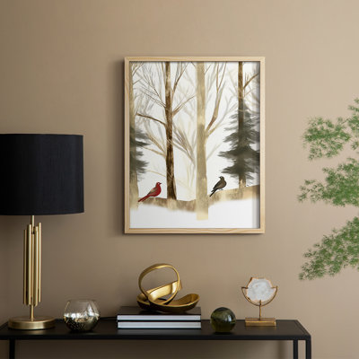 «Christmas Holiday Art», reproduction encadrée Ccciii
