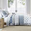Ensemble de courtepointe 100% coton 100% coton DDUOXIN - 1 courtepointe avec 2 taies décoratives-117613581-117613575