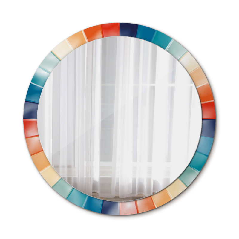 Huldar Glass Flat Wall Mirror