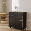 Poubelle en bois manufacturé 20 gallons-91421181