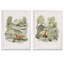 Fox Glen I - ensemble de 2 reproductions d'art encadrées-491372869-411083733-411083731