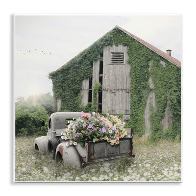Magical Farmhouse Barn Green Vine Botanic