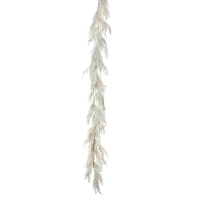 Snowfall 120" Frosted Christmas Garland