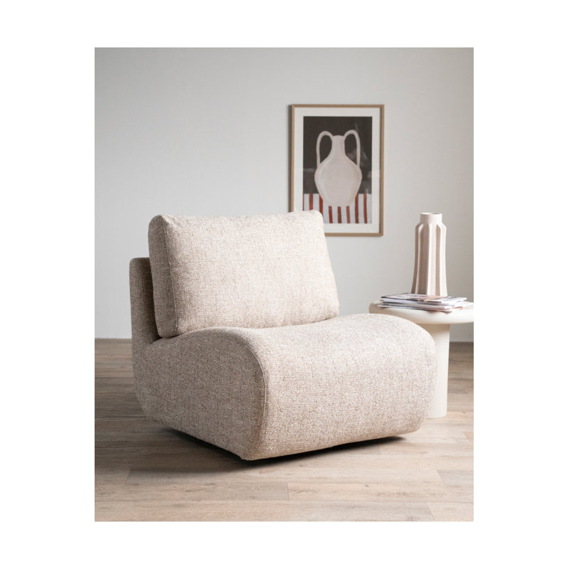 Lucia Accent Chair, Beige
