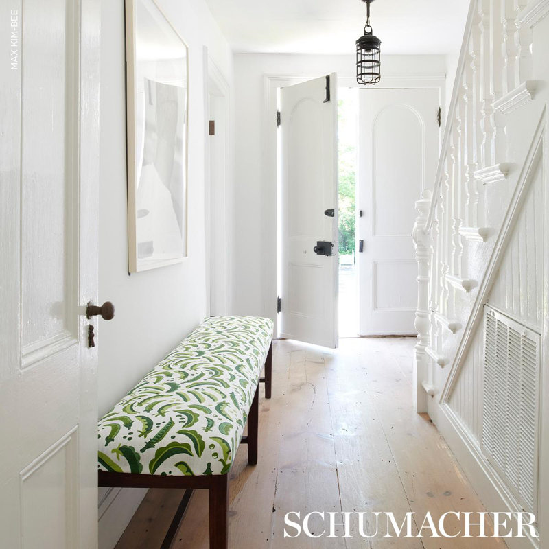 Schumacher X Studio Bon Sugar Ann Indoor/Outdoor Fabric, Green