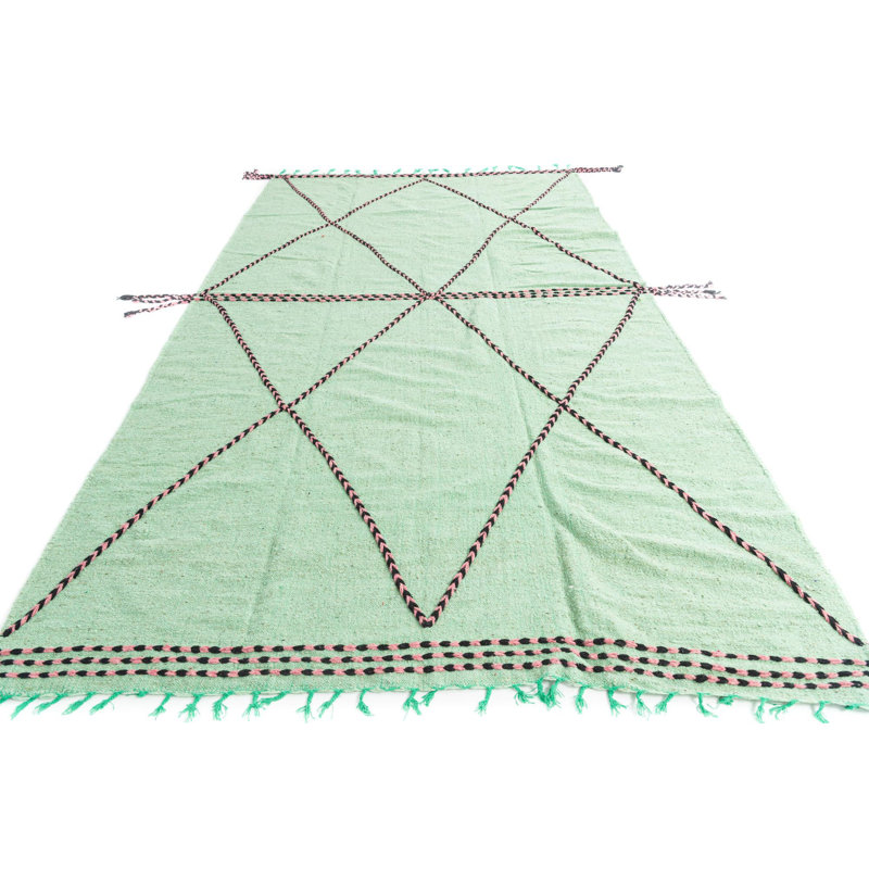 Tapis vert clair Jared