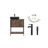 30'' Free-Standing Farmhouse Single Bathroom Vanity With Sink-1253107339