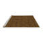 Tapis 100% orange à motif lavable à la machine 2989-1217031176