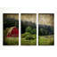 Widbys Barn I - 3 pièces, impression sur toile-664054659