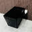 Black Square Smart Toilet With Built-In Tank, Auto Flush, Heated Seat, Remote Control, Led Display, Association Modern Visual Display-124251387