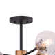 Blevins Glass Semi Flush Mount