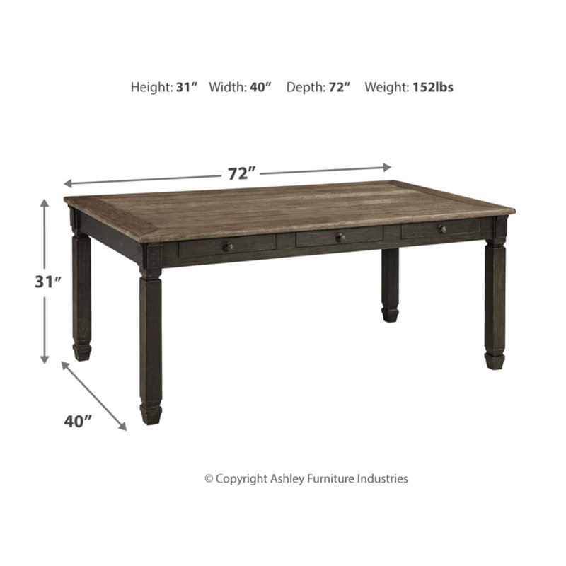 Krout 6 - Person Four Leg Dining Set
