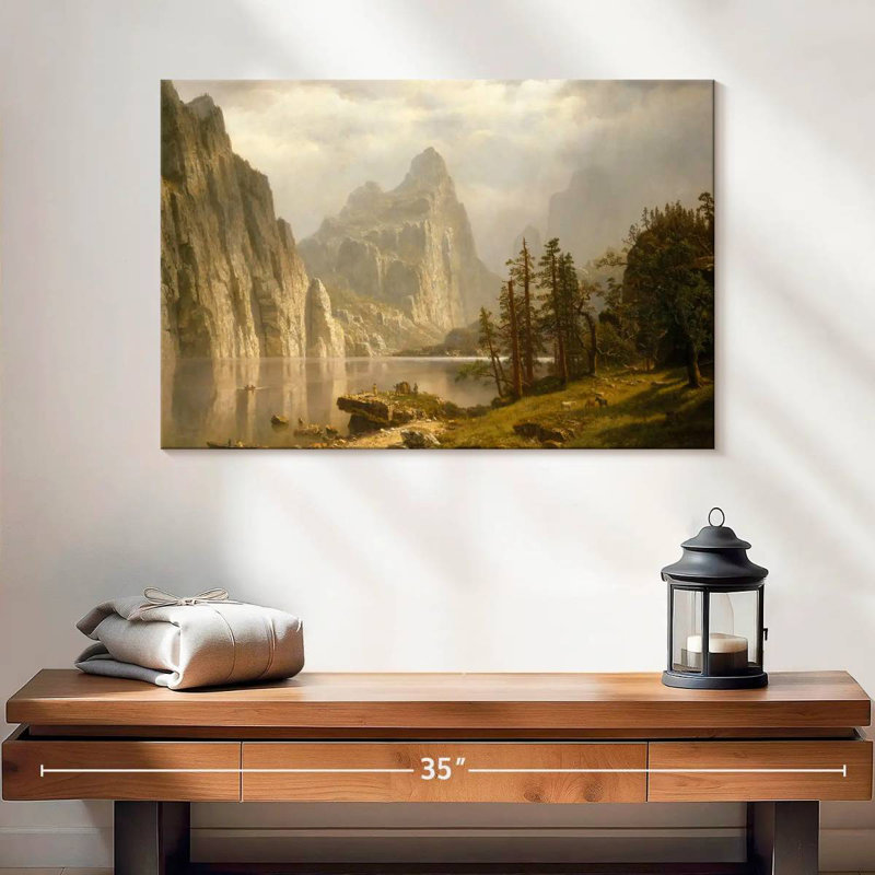 Alvord Merced River, vallée de Yosemite, H 16 po x l 24 po