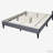 Velvet Upholstered Queen Size Bed-184479521