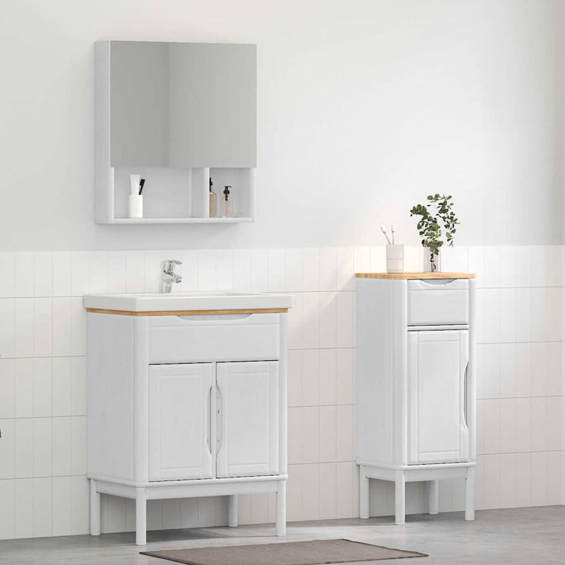 Bathroom Furniture Suite, White