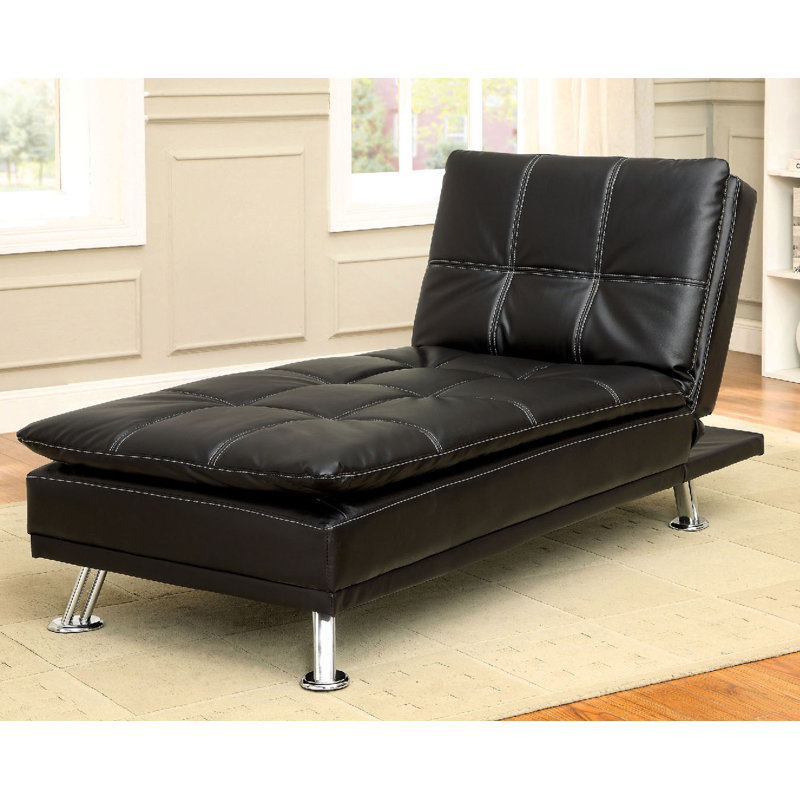 Fauteuil futon à dossier étroit Hauser