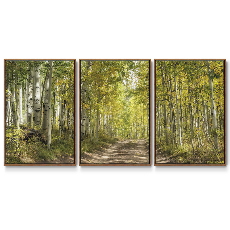 3 pièces Aspen Drive, Noyer, H 40 po x l 78 po x P 2 po