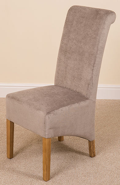48cm H Upholstered Side Chair, Grey