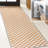 Aparicio Modern Cottage Checkerboard Washable Gold/Cream Rug-1016443705