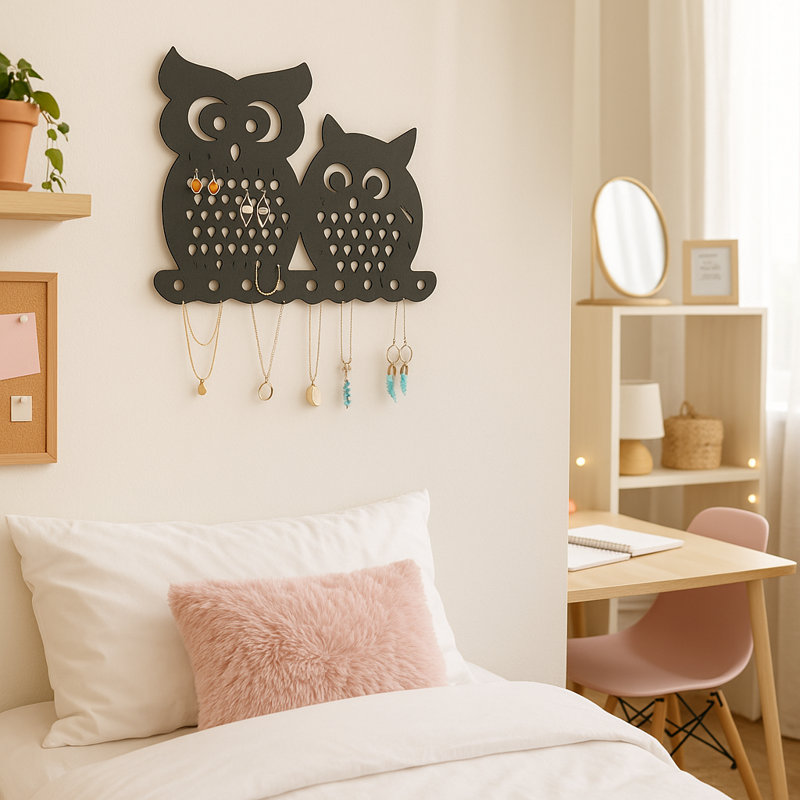Metal Wall Mounted Jewelry Box