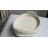 Handmade Rustic White Oval Decorative Serving Tray Ottoman Tray Wooden
