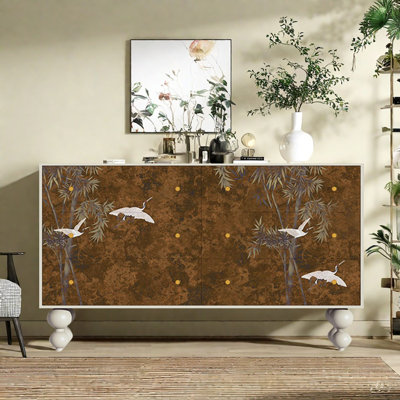 Armoire de rangement à 6 tiroirs Modern Light Luxury