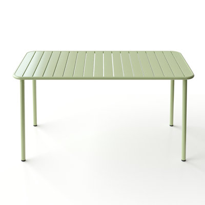Sella long table outdoor dining table villa courtyard balcony table outdoor leisure table simple garden waterproof table
