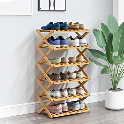 12 Pair Shoe Rack