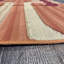 Tapis intérieur / extérieur en polypropylène orange tissé à la machine Bunce Authentic-25123959