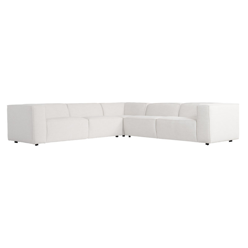 Bliss Modular Sectional, 5, 28" H x 123.5" W x 123.5" D
