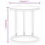Slayden Glass Top Frame End Table-1394175937
