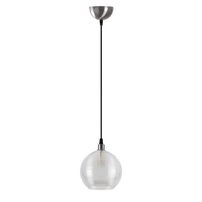 Luminaire sphère suspendu 1 lumière