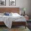 Lit plateforme Mid-Century en bois massif-73274721-69784958