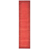 Hand-Knotted High-Quality Orange Area Rug