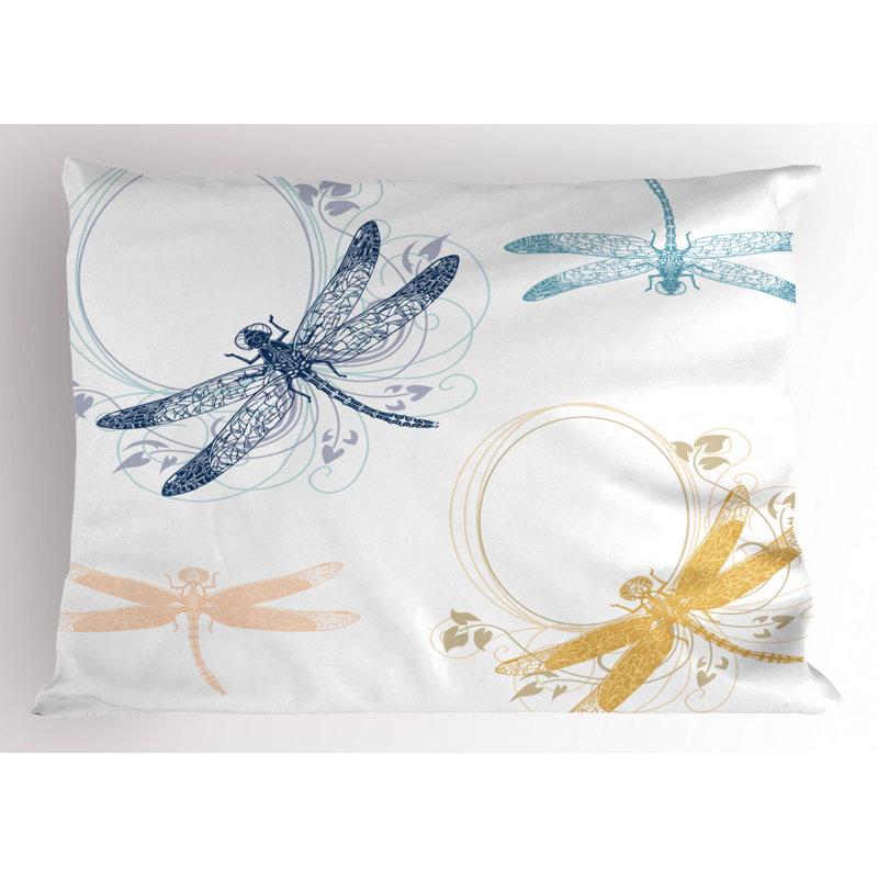 Spring Polyester Sham Set, Queen