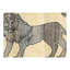 Handmade Persian Gabbeh Pictorial Lion Accent 2'8"X 4'3"