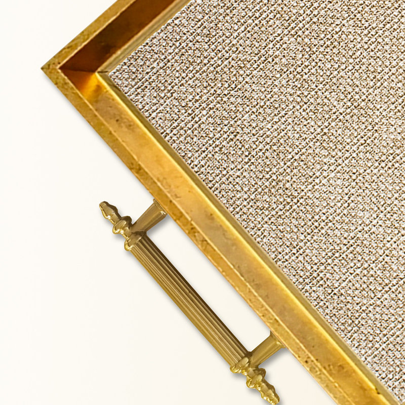 Élégant plateau en verre de 19,7 po x 11,4 po x 1,4 po | Fabrication 100% verre durable | Facile à nettoyer avec un chiffon humide | Idéal pour le service, la présentation décorative et l'organisation | Ajout élégant à la décoration intérieure