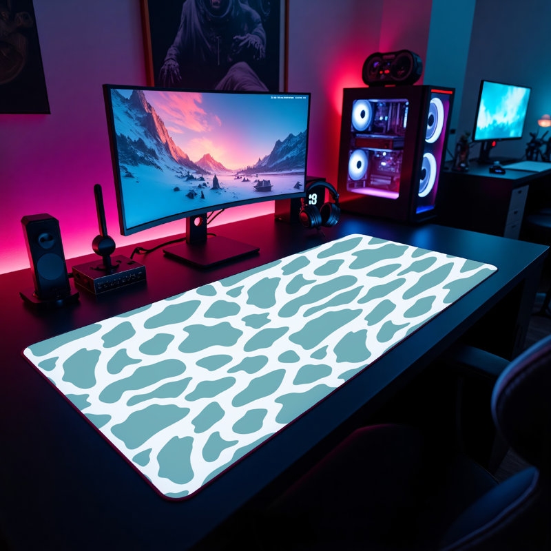 Polyester Desk Pad, 31.5x15.5
