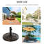 Alverna 13kg Garden Parasol Base for 35mm / 38mm / 48mm Pole Bronze Tone