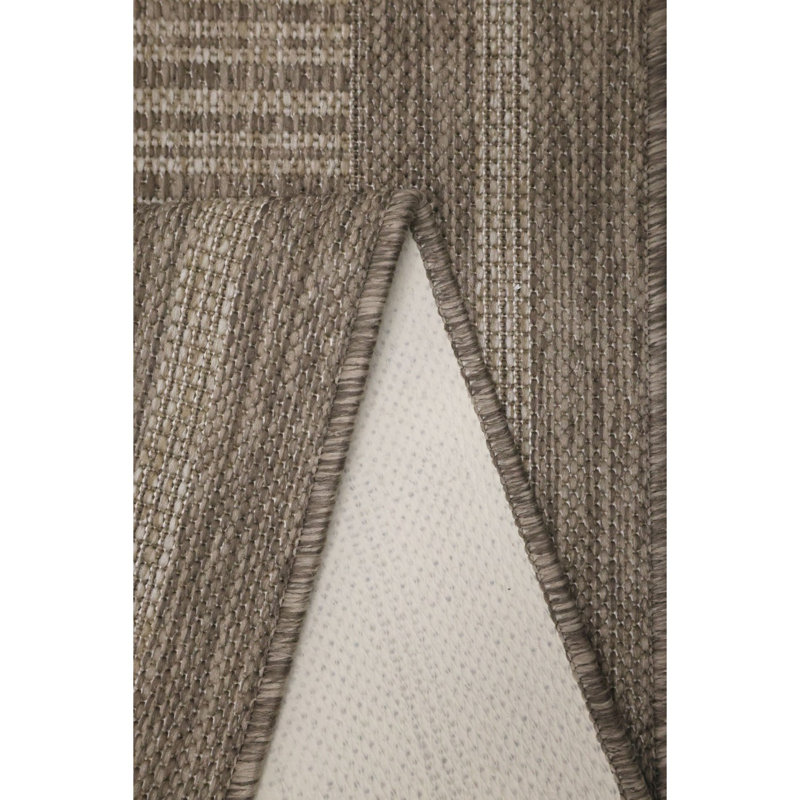GEL GREEK KEY LATTE 160/225cm, Rectangle 160 x 225 cm