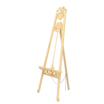 Benjara Folding Wood Tripod Easel