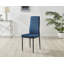 Ameka Luxury Velvet Modern Tall Back Dining Chairs with Metal Legs & Diamond Stitching-1230209381-1230209378